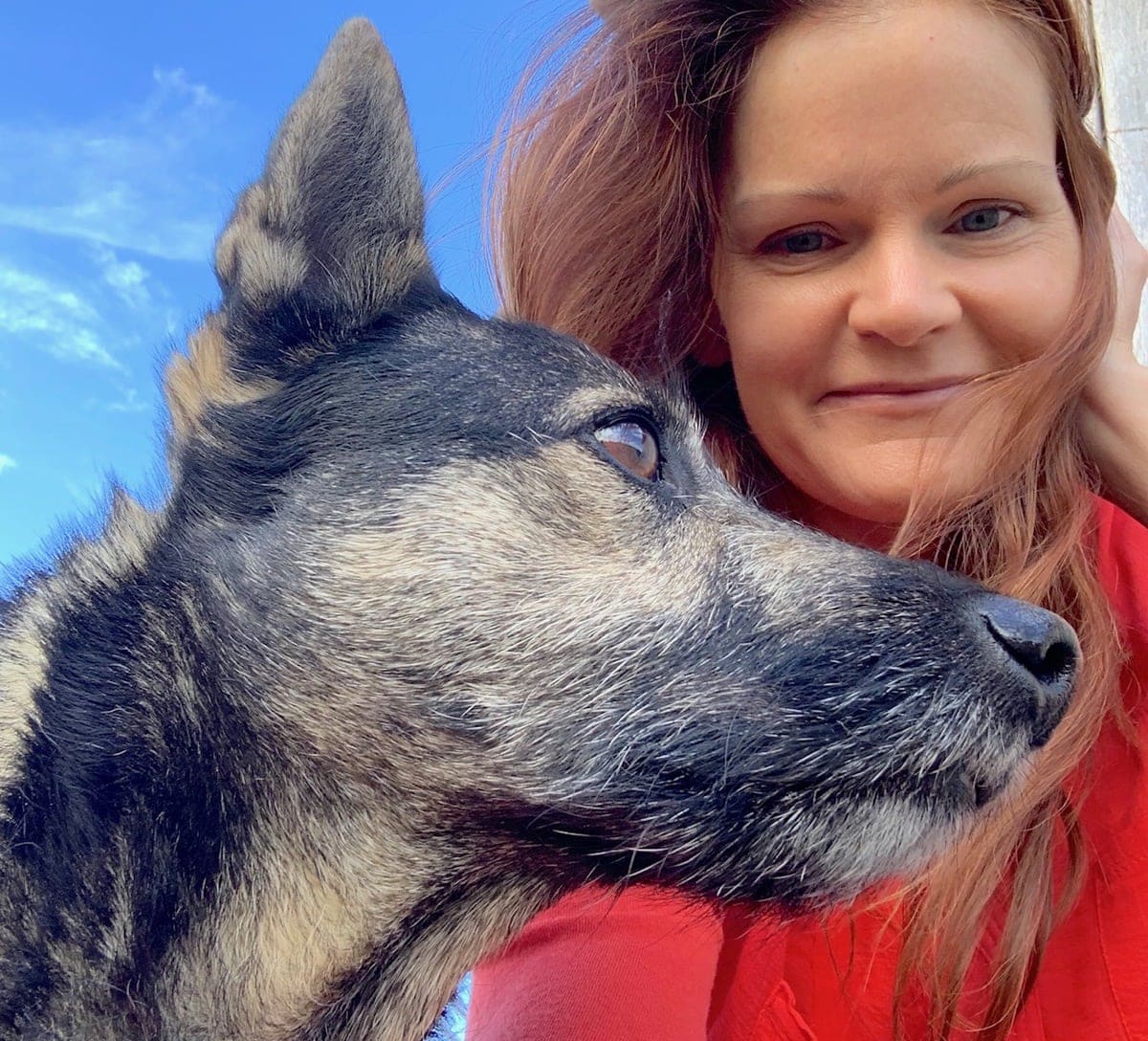 Kristine Traylor of Austin with Otto