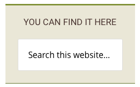 Search box clip