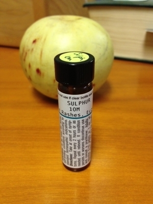 Homeopathic remedy vial