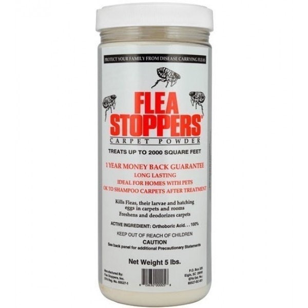 Flea Stoppers Carpet Powder